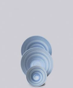 Middle Kingdom Best Sellers Conical Porcelain Bowl - Cornflower