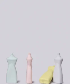 Middle Kingdom Curvy Porcelain Vase