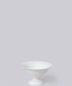 Middle Kingdom Best Sellers Footed Porcelain Vase - Bisque