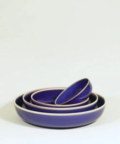 Middle Kingdom Hermit Porcelain Bowl - Indigo