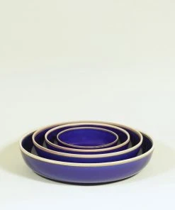 Middle Kingdom Hermit Porcelain Bowl - Indigo