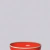 Middle Kingdom Kitchen + Dining Hermit Porcelain Bowl - Coral Red