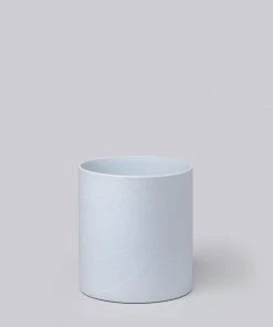 Middle Kingdom Home Goods Large Porcelain Cylinder - Ice
