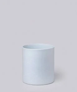 Middle Kingdom Home Goods Large Porcelain Cylinder - Ice