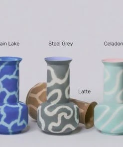 Middle Kingdom Home Goods Memphis Sage Porcelain Vase