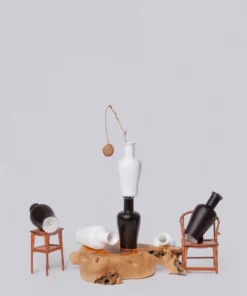 Middle Kingdom Mini Porcelain Vase 3 Home Goods