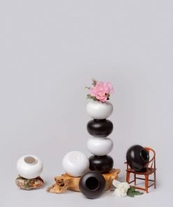 Middle Kingdom Planters + Vases Mini Porcelain Vase 7