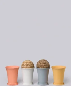 Middle Kingdom Piccolo Conical Porcelain Pot