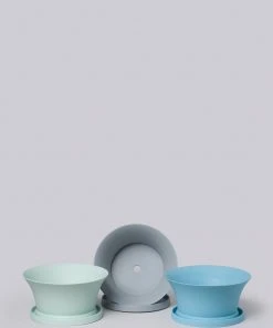 Middle Kingdom Planters + Vases Porcelain Bulb Pan