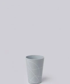 Middle Kingdom Home Goods Small Inverted Porcelain Cone - Ash