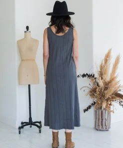 Mien Clothing Fortuna Wide Rib Dress