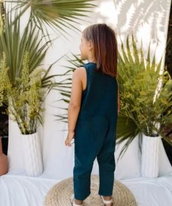 Mien Kids' Kinship Wrap Jumper - Rich Teal