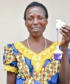 Azizi Life BIPOC Owned Miniature Basket Ornament - Purple