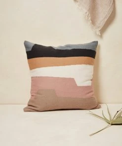 Minna Handcrafted Canyon Throw Pillow