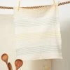 Minna Handcrafted Dandelion Stripe Towel