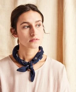 Minna Elle Bandana - Indigo Accessories