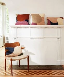 Minna Home Goods Hillside Wool Throw Pillow - Lilac