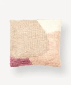 Minna Home Goods Hillside Wool Throw Pillow - Lilac