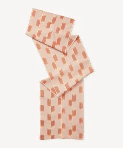 Minna Best Sellers Ikat Table Runner - Rust