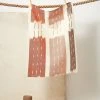 Minna Ikat Towel Rust Handcrafted
