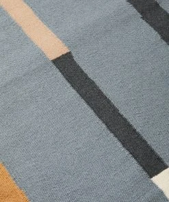 Minna Lines Wool Rug - Dusk