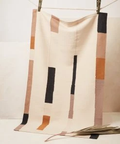 Minna Lines Wool Rug - Oat Home Goods