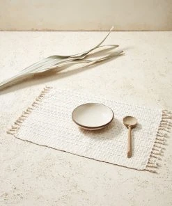 Minna Kitchen + Dining Panalito Placemat - Cream