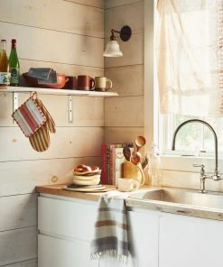 Minna Pear Stripe Hand / Kitchen Towel