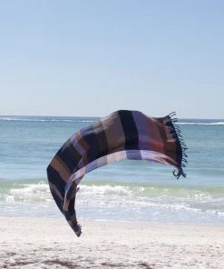 Minna Plum Beach Towel Home Goods