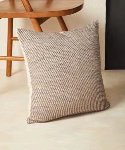 Minna Home Goods Sheila Merino Throw Pillow - Fog
