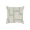 Kiliim Mint Tetris Wool Throw Pillow Cover New Arrivals