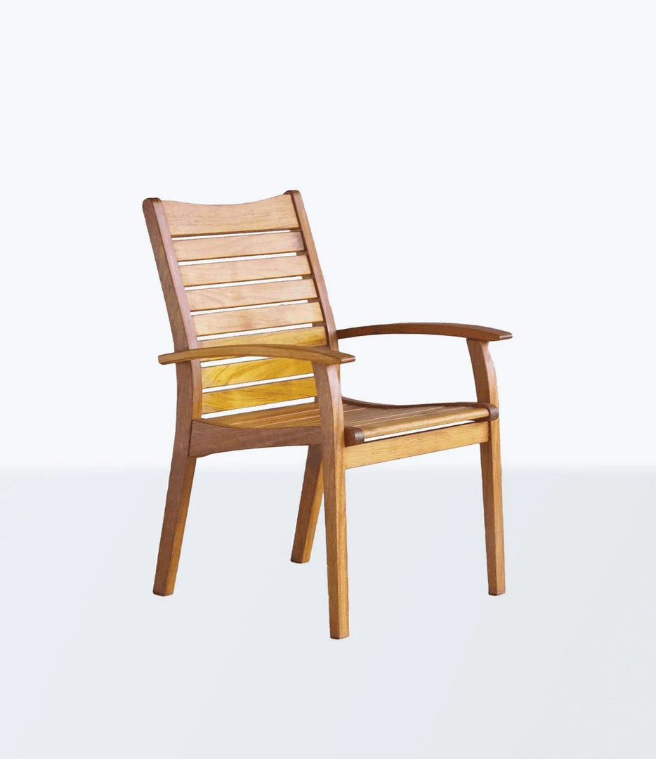 Masaya & Co. Furniture Miramar Outdoor Arm Dining Chair 1 Masaya & Co. Furniture Miramar Outdoor Arm Dining Chair