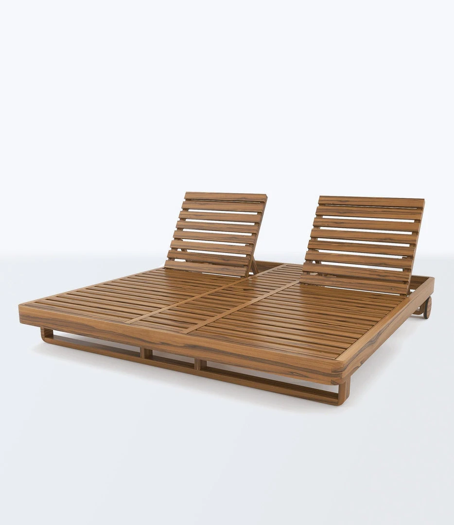 Masaya & Co. Furniture Miramar Outdoor Double Chaise Lounge 1 Masaya & Co. Furniture Miramar Outdoor Double Chaise Lounge