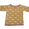 Mirasa Design Baby Elephant Tunic - Forest Yellow