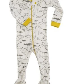 Mirasa Design Baby Footed Shark Onesie Kids' + Baby