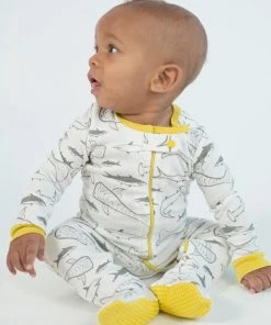 Mirasa Design Baby Footed Shark Onesie Kids' + Baby