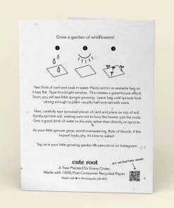 Cute Root Mistletoe Plantable Cards - 10 Pack