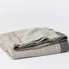 Coyuchi Mojave Linen Blanket - Gray