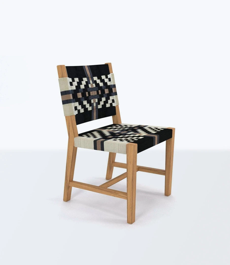 Masaya & Co. Furniture Monimbo Dining Chair - Colonial Pattern 1 Masaya & Co. Furniture Monimbo Dining Chair - Colonial Pattern