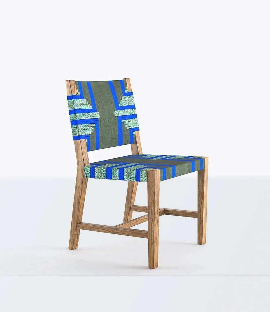 Masaya & Co. Monimbo Dining Chair - Emerald Coast Pattern Furniture Masaya & Co. Monimbo Dining Chair - Emerald Coast Pattern Furniture
