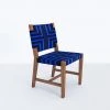 Masaya & Co. Monimbo Dining Chair - Midnight Blue Pattern Furniture
