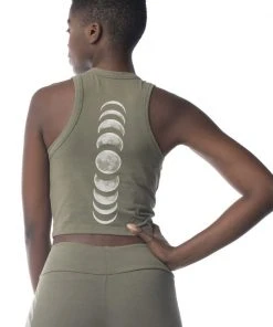 Synergy Organic Clothing Moon Phases Elevate Tank Top - Kalamata Sale