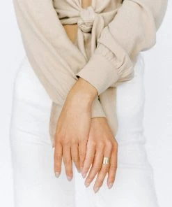 Sara Patino Jewelry Recycled Gold Moonlight Ring I