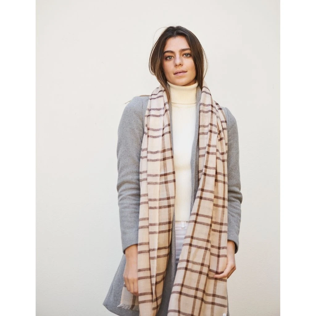 Studio Variously Musturd Merino Wool Scarf 1 Studio Variously Musturd Merino Wool Scarf