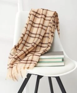 Studio Variously Musturd Merino Wool Scarf 13 Studio Variously Musturd Merino Wool Scarf