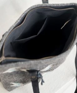 MZ Fair Trade First Frost Wool Shoulder Bag