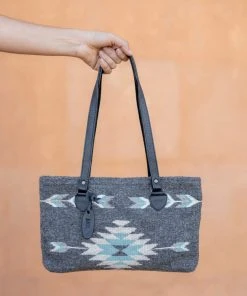 MZ Fair Trade First Frost Wool Shoulder Bag