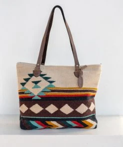 MZ Fair Trade Accessories Great Plains Wool Tote Bag