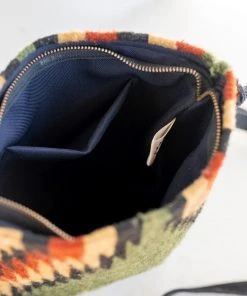 MZ Fair Trade Lightning + Pine Wool Crossbody Bag Accessories