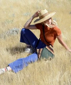 MZ Fair Trade Lightning + Pine Wool Crossbody Bag Accessories